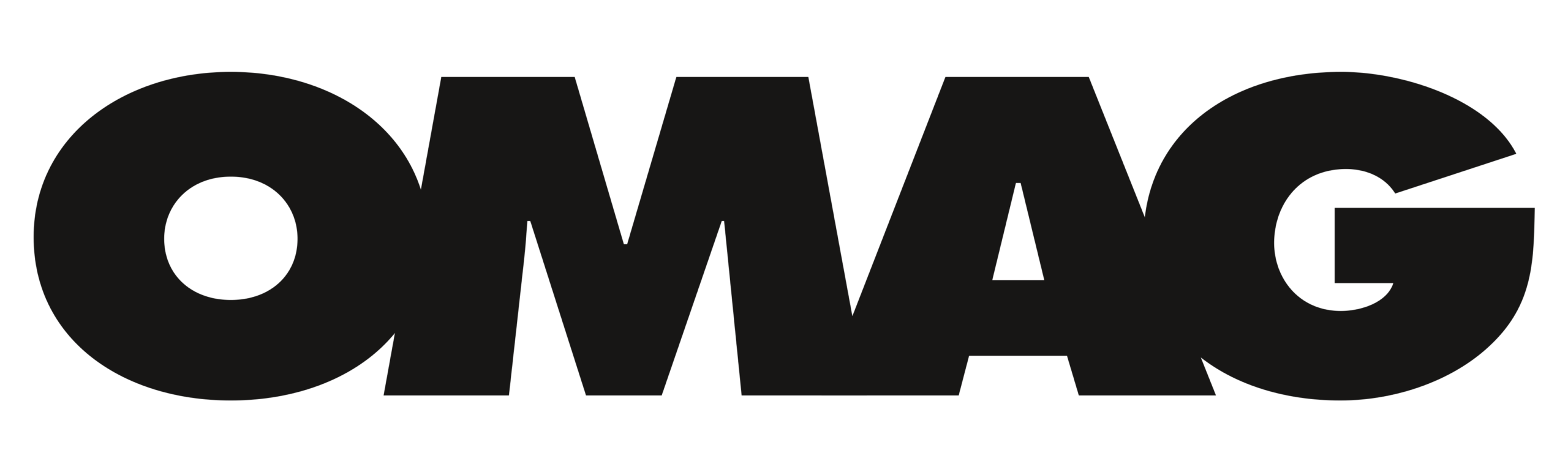 OMAG Black Logo